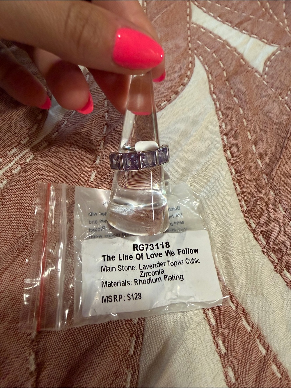 Lavender Topaz Cubic Zirconia